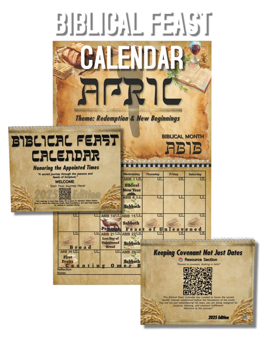 Biblical Feast Calendar 2025–2026
